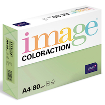 Barevný papír Image Coloraction A4 80g pastelově zelená 500 ks