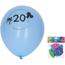Nafukovací balónky s číslem 20