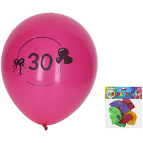 Nafukovací balónky s číslem 30