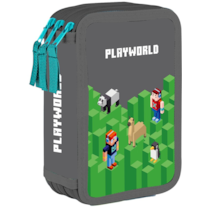 Penál třípatrový prázdný Playworld