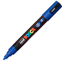 Popisovač kreativní Posca PC-5M 1,8 - 2,5 mm modrý