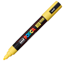 Popisovač kreativní Posca PC-5M 1,8 - 2,5 mm žlutý