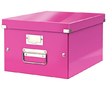 Krabice archivační CLICK-N-STORE A4 růžová