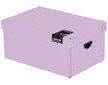 Krabice Pastelini lamino 35x24x16 cm fialová