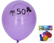 Nafukovací balónky s číslem 50