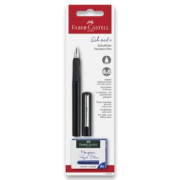 Bombičkové pero Faber Castell karobonové