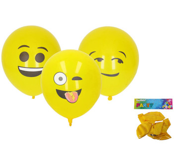 Nafukovací balónky Smile 30cm 5ks