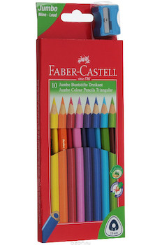 Pastelky Faber Castell 10ks junior grip