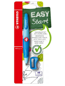 Stabilo EASYergo 3.15 Start grafitová tužka modrá Pravák