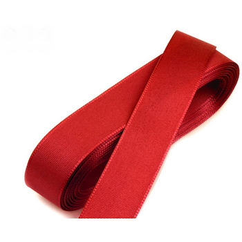Textilní stuha červená 15mm 10m