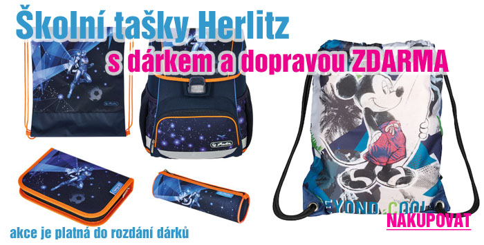 Batohy Herlitz s dárkem