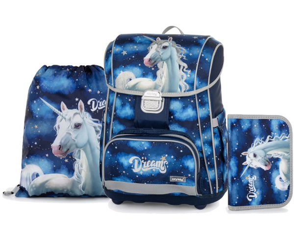 Oxybag Školní batoh PREMIUM Cool Unicorn 1 set 313565