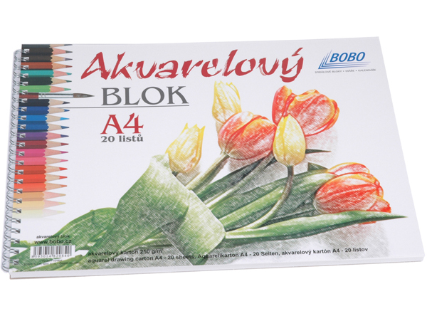 Akvarelový blok A4 Twin Wire 305410