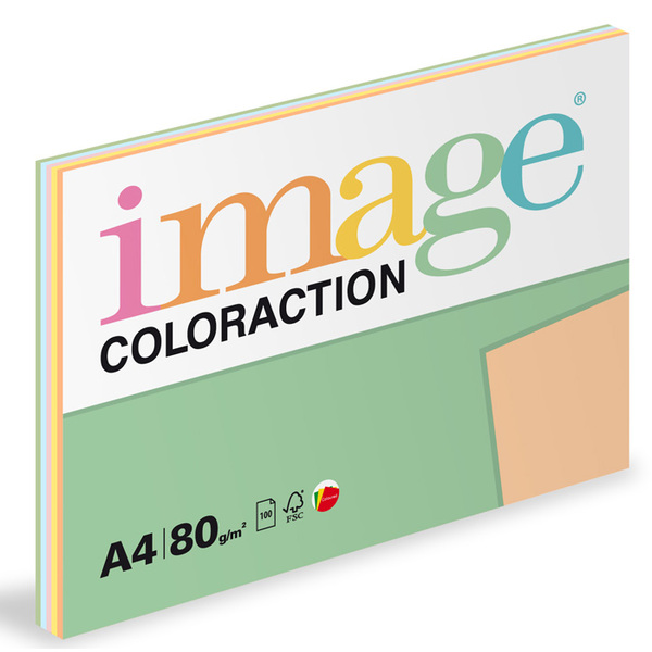 Barevný kopírovací papír Coloraction pastelové barvy 119123