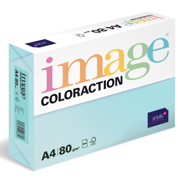 Barevný papír Image Coloraction A4 80g intenzivní sytá modrá 500 ks 119072