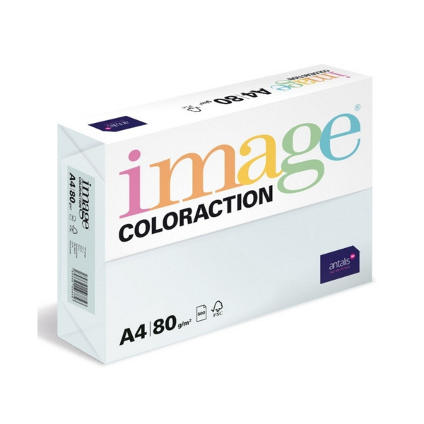 Barevný papír Image Coloraction A4 80g středně šedá 500 ks 119090