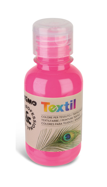 Barva na textil Primo FLUO 125ml růžová 304993