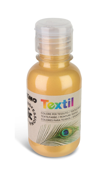 Barva na textil Primo Metal 125ml zlatá 305000