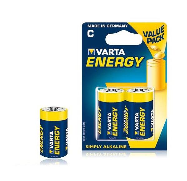Baterie alkalické Varta Energy LR14-C 2ks 219590