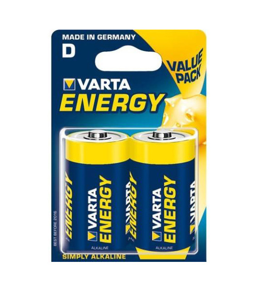 Baterie alkalické Varta Energy LR20-D 2ks 219591
