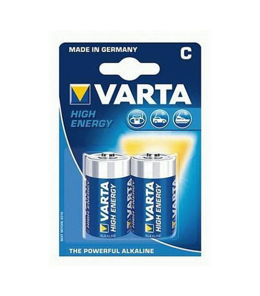 Baterie alkalické Varta High Energy LR14-C 2ks 219595