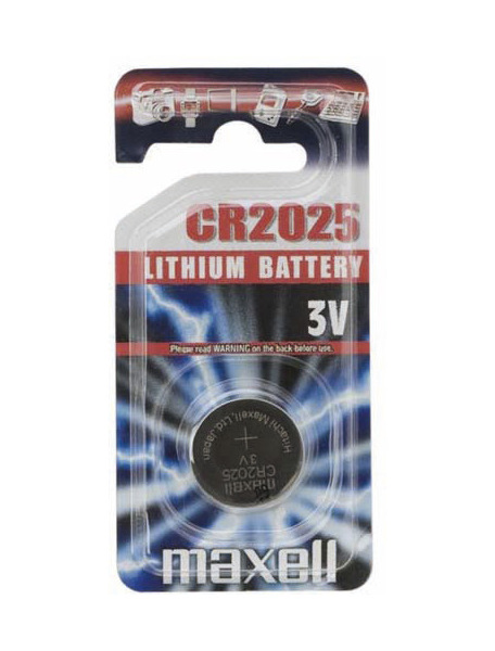 Baterie knoflíková CR2025 3V Lithium 1ks 219537