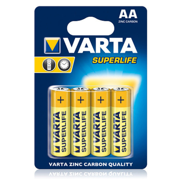 Baterie zinkové Varta Superlife LR06-AA 4ks 219581
