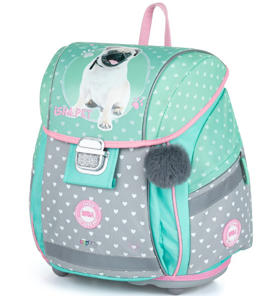 Oxybag Školní batoh PREMIUM LIGHT ISHA - My love Pet 307243