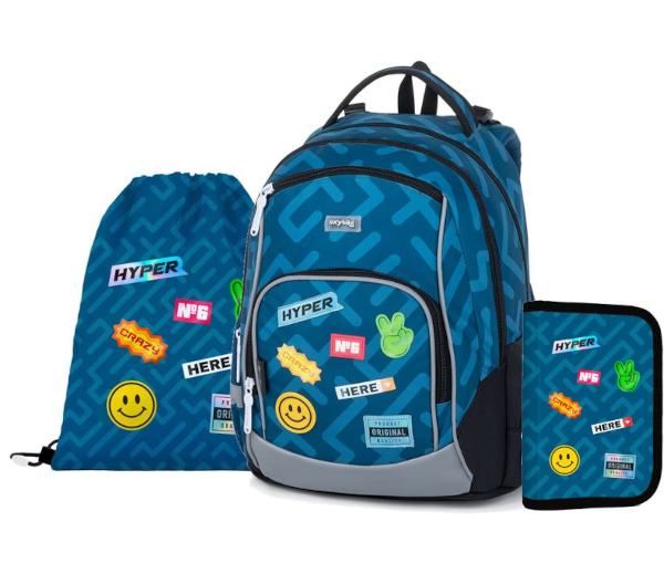 Oxybag Set 3dílný OXY GO Stickers 313507