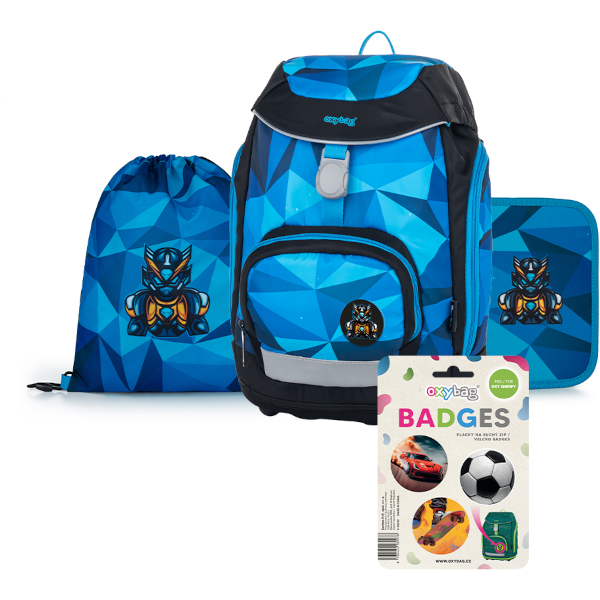 Oxybag Set 4dílný Sherpy Robot 313513