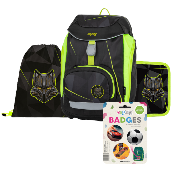 Oxybag Set 4dílný Sherpy Wolf 313515