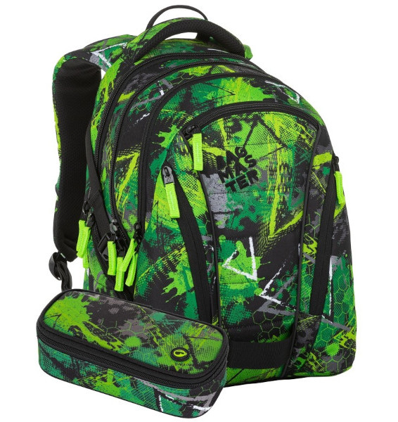 Batoh studentský Bagmaster Bag 23A set 309731