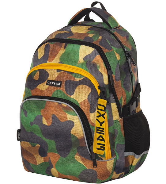 Oxybag Batoh studentský Oxy Scooler Camo 309257