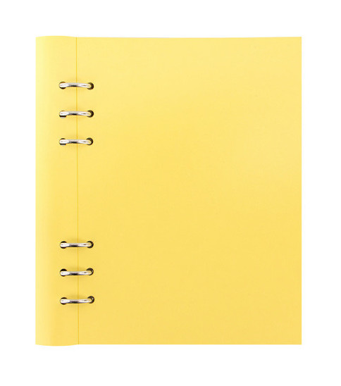 Blok FILOFAX Clipbook A5 pastelový žlutý 304092