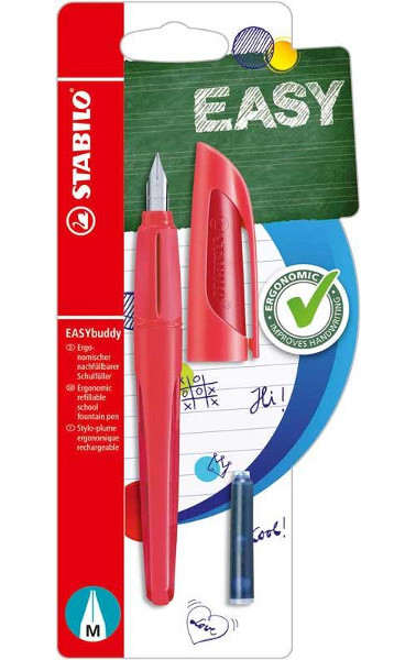 Bombičkové pero Stabilo EasyBuddy red M 306046