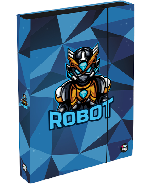 Box na sešity A4 Jumbo OXY Sherpy Robot 313238