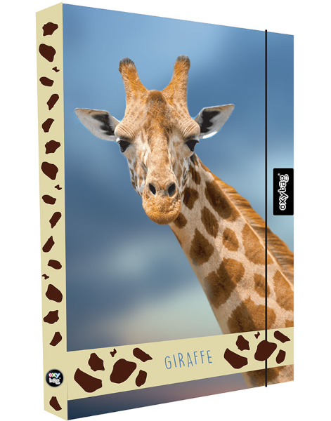 Oxybag Box na sešity A4 Jumbo Žirafa 308591