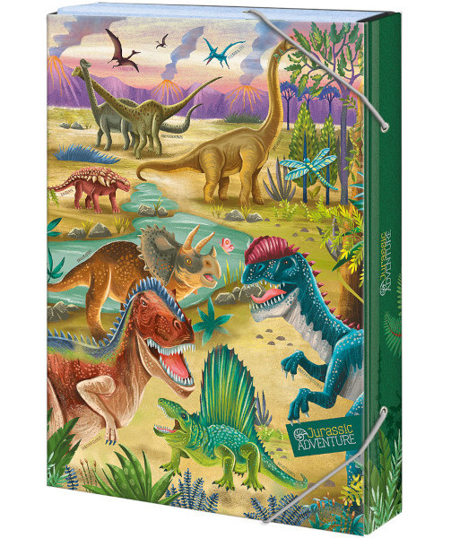 Box na sešity A4 Jurassic Adventure 313831