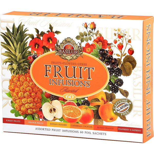 Čaj Basilur Fruit Infusions 60ks 402393