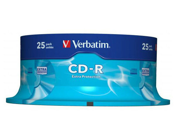 CD-R Verbatim DataLife 700MB 52x cake box 25ks 145010