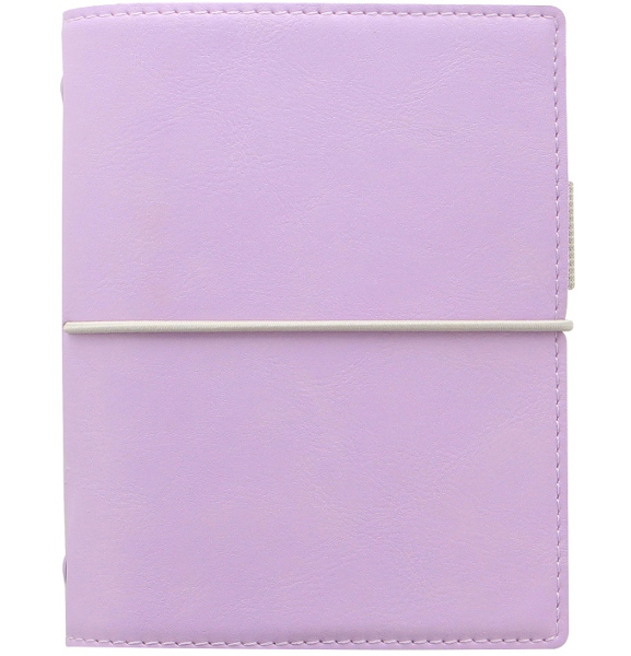 FILOFAX diář Domino Soft kapesní pastelový fialový 402343