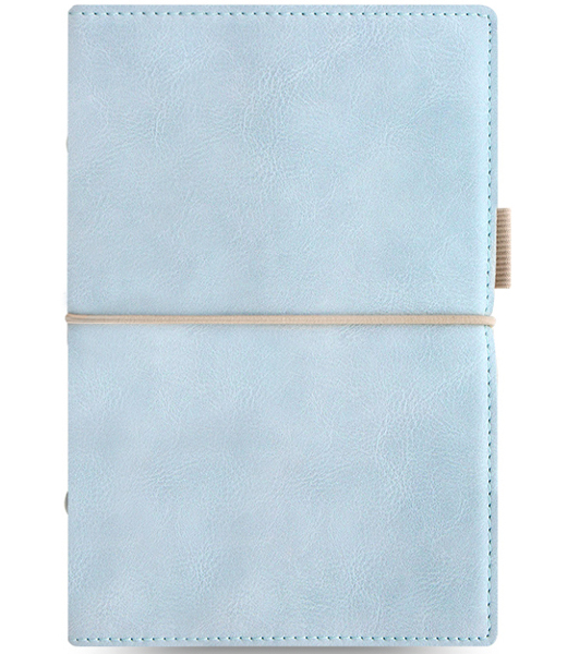 FILOFAX diář Domino Soft kapesní pastelový modrý 402340