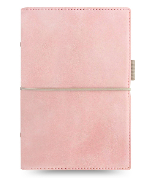 FILOFAX diář Domino Soft kapesní pastelový růžový 402339