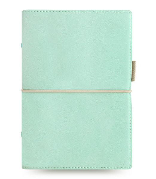 FILOFAX diář Domino Soft osobní pastelový zelený 402347