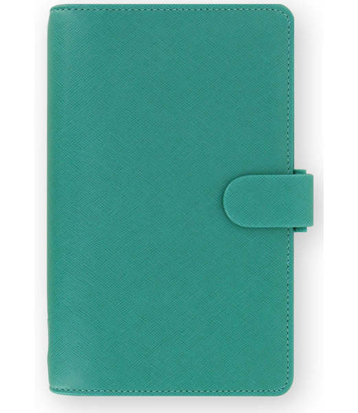 FILOFAX diář Saffiano osobní Compact akvamarínový 401829