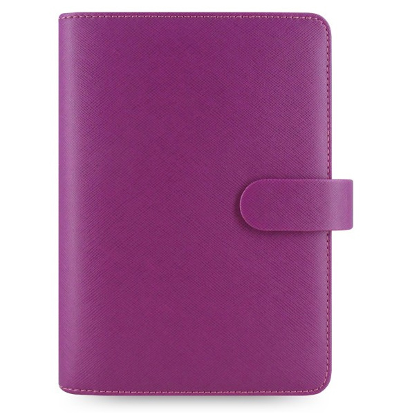 Diář FILOFAX Saffiano osobní malinový 304854