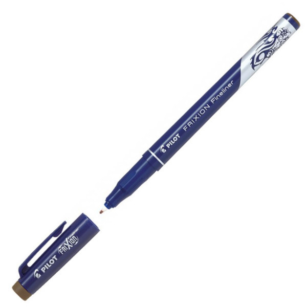 Pilot Fineliner Frixion 4104 gumovací hnědý 940859