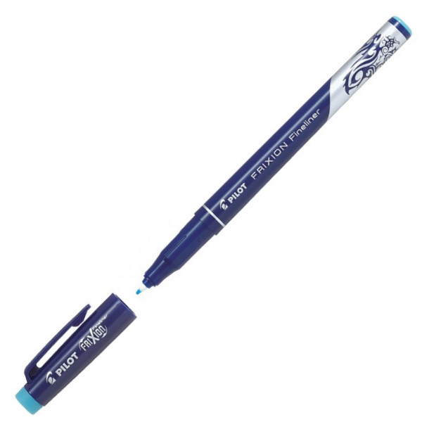 Pilot Fineliner Frixion 4104 gumovací světle modrý 940862