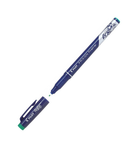 Pilot Fineliner Frixion 4104 gumovací zelený 402423