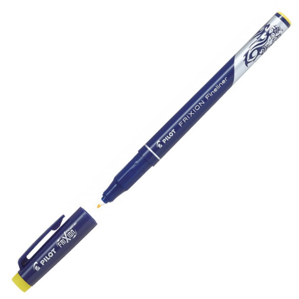 Pilot Fineliner Frixion 4104 gumovací žlutý 940857